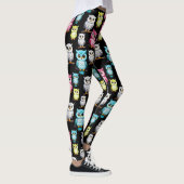 Leggings Conception de hiboux mignons  (Droite)