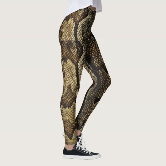 Leggings Conception de la peau de serpent (Droite)