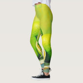 Leggings Conception de la pop été brillante de Limes (Gauche)