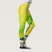 Leggings Conception de la pop été brillante de Limes (Droite)