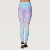 Leggings Conception de la série Leopard Iridescente 9 (Dos)