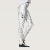 Leggings Conception de langue Un cent un (Droite)