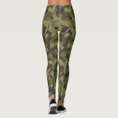 Leggings Conception de l'armée de camouflage (Dos)
