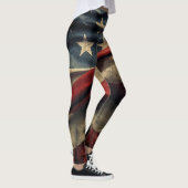 Leggings Conception de l'armure de drapeau américaine (Droite)