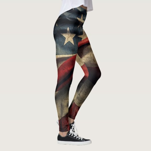 Leggings Conception de l'armure de drapeau américaine (Droite)