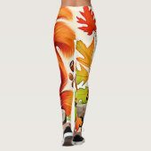 Leggings Conception de l'écureuil de forêt (Dos)