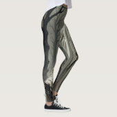 Leggings Conception de l'homme de squelette déplaisant (Droite)