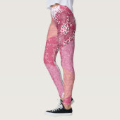 Leggings Conception de Motif de Patchwork de style japonais (Gauche)