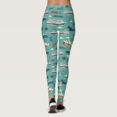Leggings Conception de navire côtier de croisière en Austra (Dos)