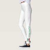Leggings Conception de nom de drapeau du Mexique personnali (Gauche)