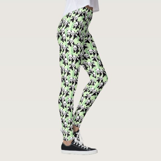 Leggings Conception de Panda Bears (Droite)