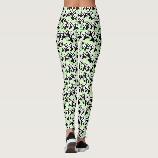 Leggings Conception de Panda Bears (Dos)