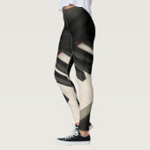 Leggings Conception de piano cool (Gauche)