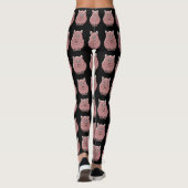 Leggings Conception de porc vous choisissez Couleur Arrière (Dos)