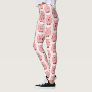 Leggings Conception de porc vous choisissez Couleur Arrière