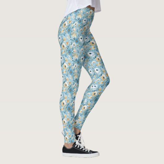 Leggings Conception de prairie de marais (Droite)