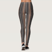 Leggings Conception de rayures de terres boisées de forêt s (Dos)