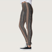 Leggings Conception de rayures de terres boisées de forêt s (Gauche)