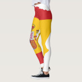 Leggings Conception de souvenir de drapeau de l'Espagne dan (Gauche)