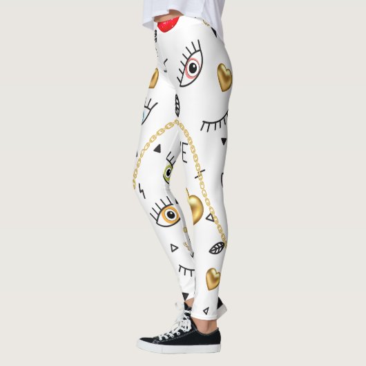 Leggings CONCEPTION DE STYLE motif (Gauche)
