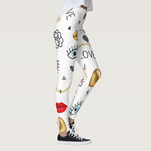 Leggings CONCEPTION DE STYLE motif (Droite)