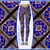 Leggings Conception de tapis orientaux d'antiquité Soumak