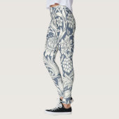Leggings Conception de tournesol (par William Morris) Leggi (Gauche)