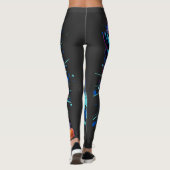 Leggings Conception de vêtements de rue d'extra-terrestre d (Dos)