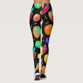 Leggings Conception de visions néon fertiles (Dos)
