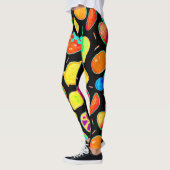 Leggings Conception de visions néon fertiles (Gauche)