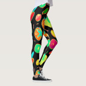 Leggings Conception de visions néon fertiles (Droite)