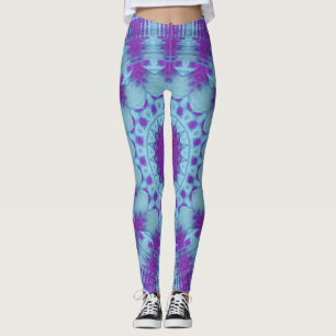 Leggings Conception de WC bleu violet
