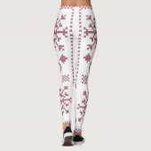 Leggings Conception d'échantillonneur de motif croisé pour (Dos)