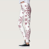 Leggings Conception d'échantillonneur de motif croisé pour (Gauche)