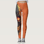 Leggings Conception démonique (Devant)