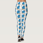 Leggings Conception des dés de sorcier (Dos)