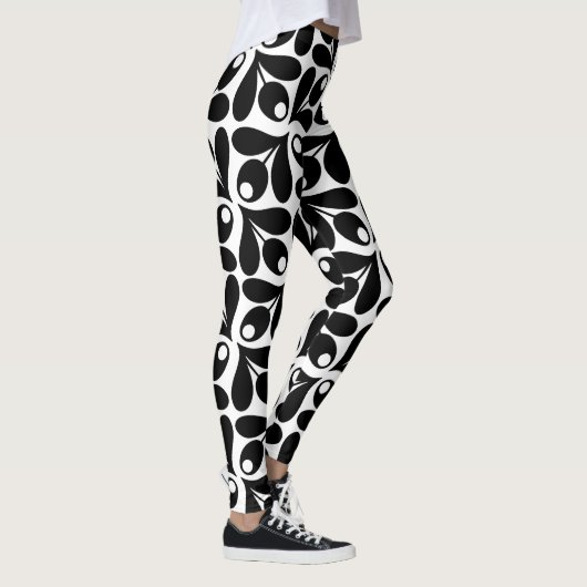 Leggings Conception des motifs floraux (Droite)