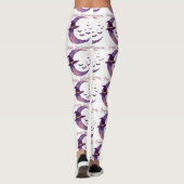 Leggings Conception d'Halloween de sorcière mystique (Dos)
