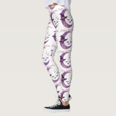 Leggings Conception d'Halloween de sorcière mystique (Gauche)