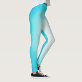 Leggings Conception d'océan bleu (Droite)