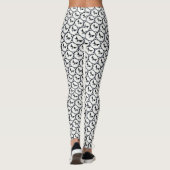 Leggings Conception d'ours polaires en colère (Dos)