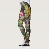 Leggings Conception du 18ème siècle de textile des fleurs (Gauche)