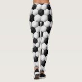 Leggings Conception du ventilateur de football (Dos)