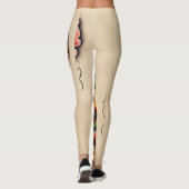 Leggings Conception d'un tatouage captivant (Dos)