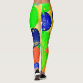 Leggings Conception dynamique de chaîne de perles (Dos)