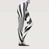 Leggings Conception en spirale (Droite)