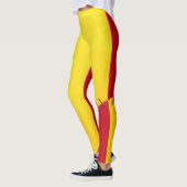 Leggings Conception espagnole de drapeau (Gauche)
