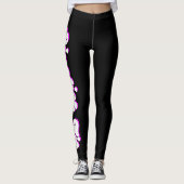Leggings Conception femelle convenable de forme physique de (Devant)