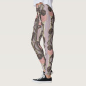 Leggings Conception florale architecturale Aria Grace Urban (Gauche)