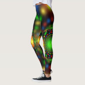 Leggings Conception fractale de l'ornement de Noël-29440 (Gauche)